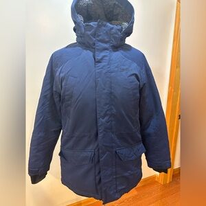 Marmot 700 FILL DOWN Bridgeport BIG KIDS Navy blue  Jacket Size XL